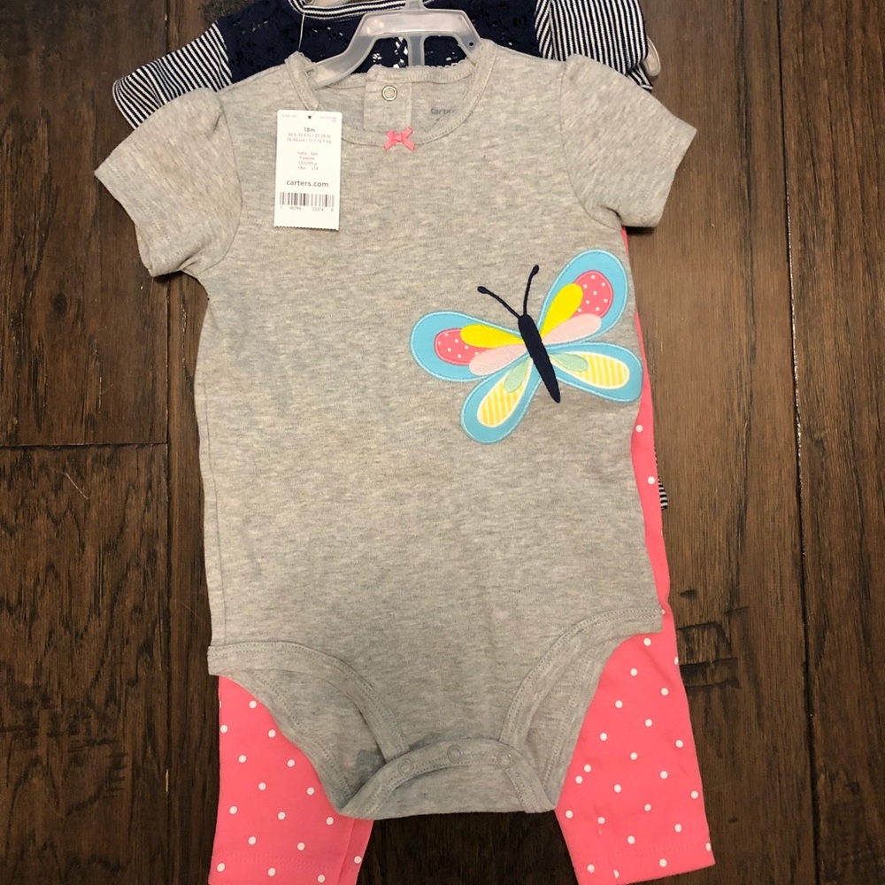 Carter’s 3 piece outfit. NWT!
